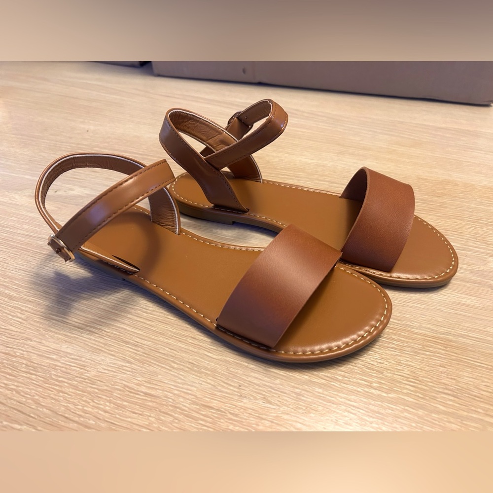 SHEIN- Minimalist ankle sandals